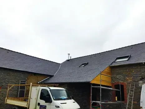 démoussage toiture Nouvoitou-5