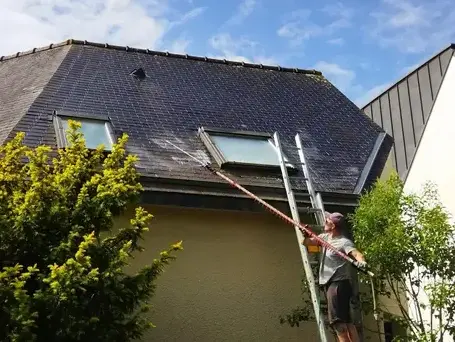 installation gouttière Châteaugiron-1