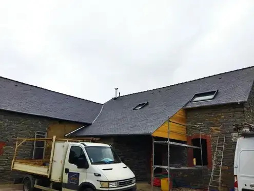 installation gouttière Domloup-1